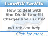 Abu Dhabi Ladfill Tariffs