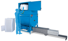 Polystyrene Compactor Model EPS1800 - capacity up to 70 kg/hour