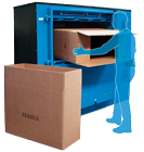 Deep chamber baler for medium volumes of plastic and cardboard waste - Model 305