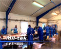 Compactor Model EPS 1800 in a Fishing Industry