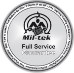 Mil-tek Full Service Guarantee